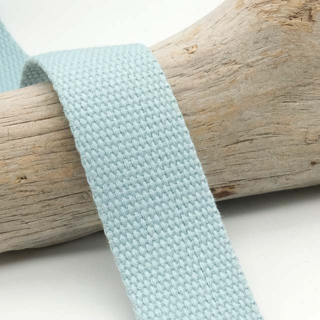 40mm Sky Blue Cotton Strap - Maison Klem